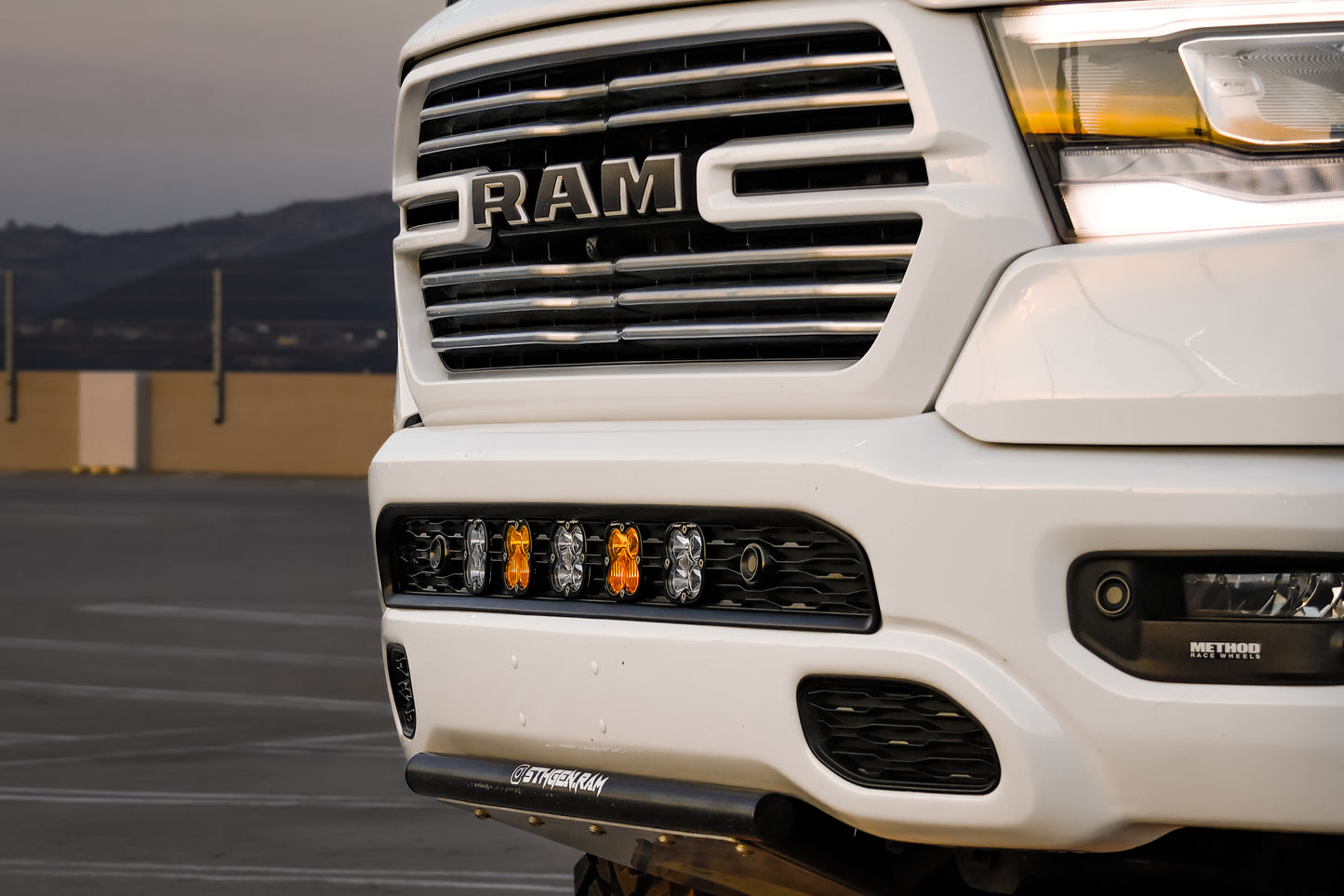 2019-2024 Ram 1500 DT Lower Grille + LED Mount Kit