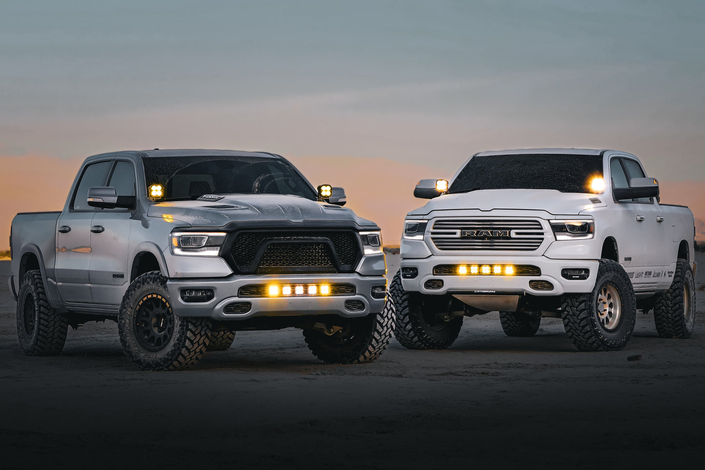 2019-2024 Ram 1500 DT Lower Grille + LED Mount Kit
